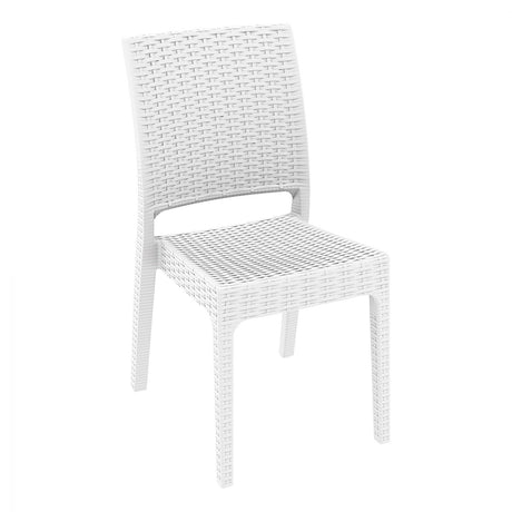 FL Florida Hospitality Outdoor Stackable Chair