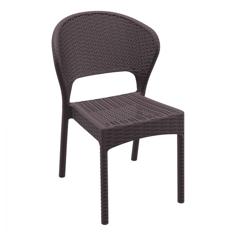 FL Daytona Hospitality Outdoor Stackable Dining Chair