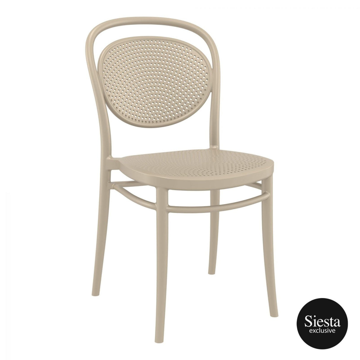 FL Marcel Stackable Hospitality Outdoor Chair