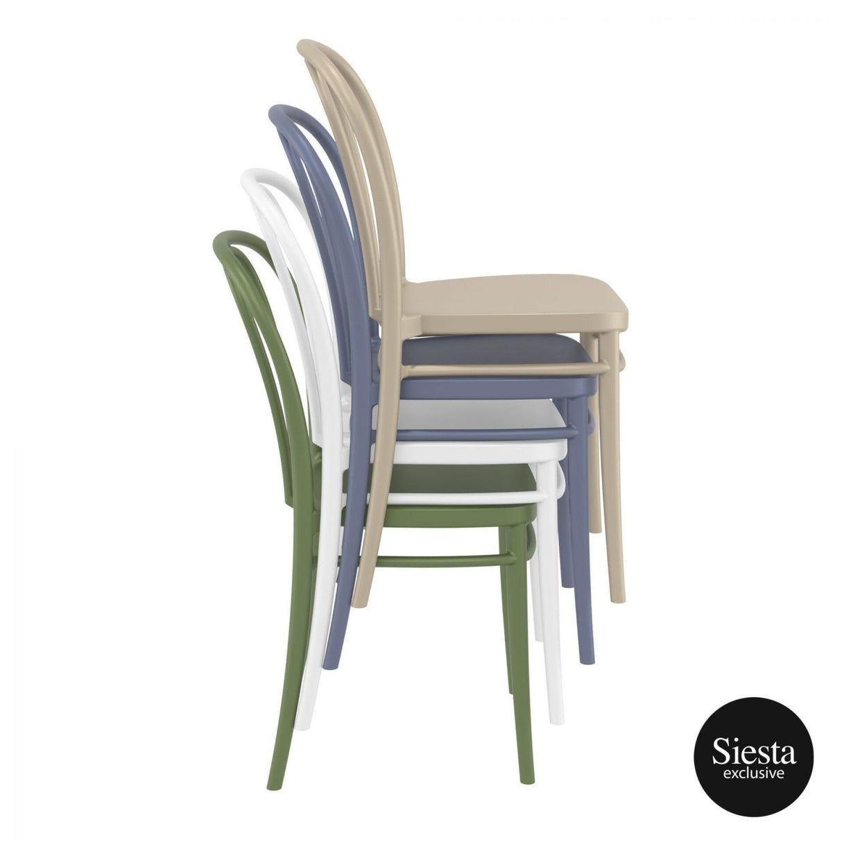 FL Victor Stackable Hospitality Outdoor Chair