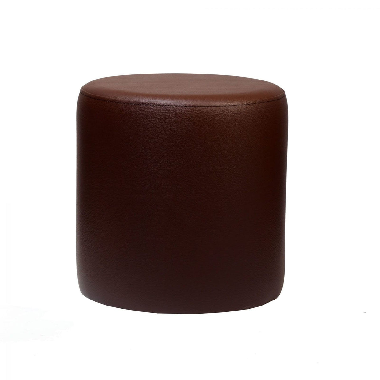 FL PU Leather Round Ottoman for Reception Area