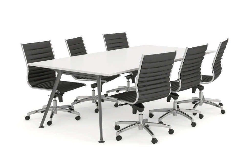 OL Team Metal Leg Boardroom Table