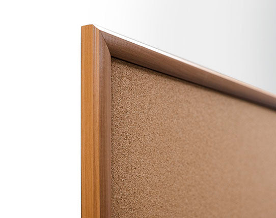VC Oak Finish Frame Cork Pinboard
