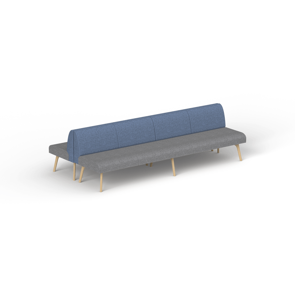 OL Willow 8 Seater Back to Back Reception Area Sofa