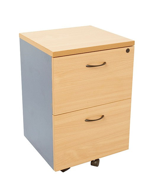 RL Rapid Worker 2 Drawer + 1 File Drawer Mobile Pedestal