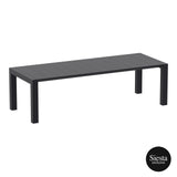 FL Vegas 8 Seater Hospitality Outdoor Extendable Dining Table with Air Chair
