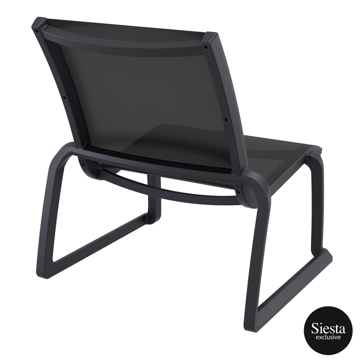 FL Pacific Hospitality Outdoor Stackable Lounge Chair