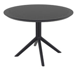 FL Sky Hospitality Outdoor Round Folding Table