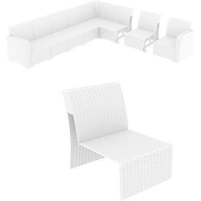 FL Siesta Monaco Extension Part for Monaco Outdoor Lounge