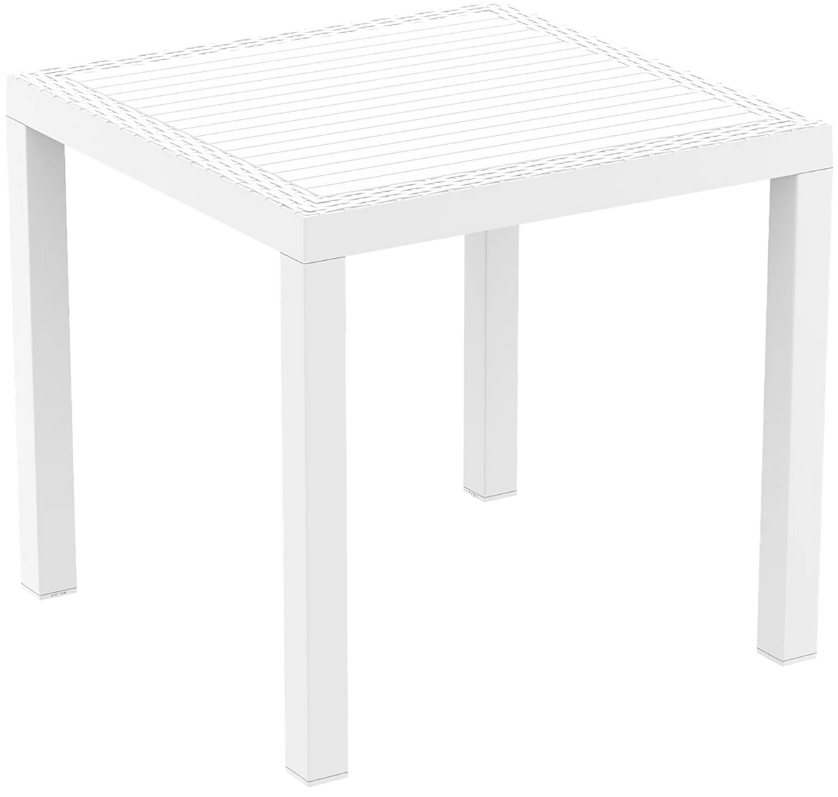 FL Orlando Hospitality Outdoor Square Dining Table