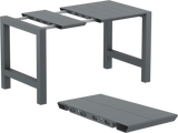 FL Vegas Hospitality Outdoor Extendable Bar Table