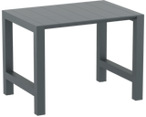 FL Vegas Hospitality Outdoor Extendable Bar Table