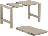 FL Vegas Hospitality Outdoor Extendable Bar Table