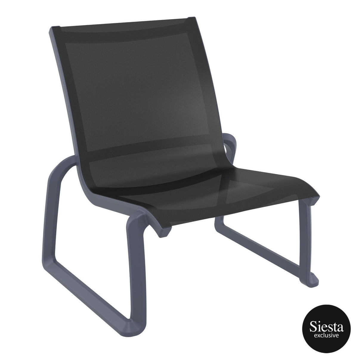 FL Pacific Hospitality Outdoor Stackable Lounge Chair