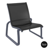 FL Pacific Hospitality Outdoor Stackable Lounge Chair