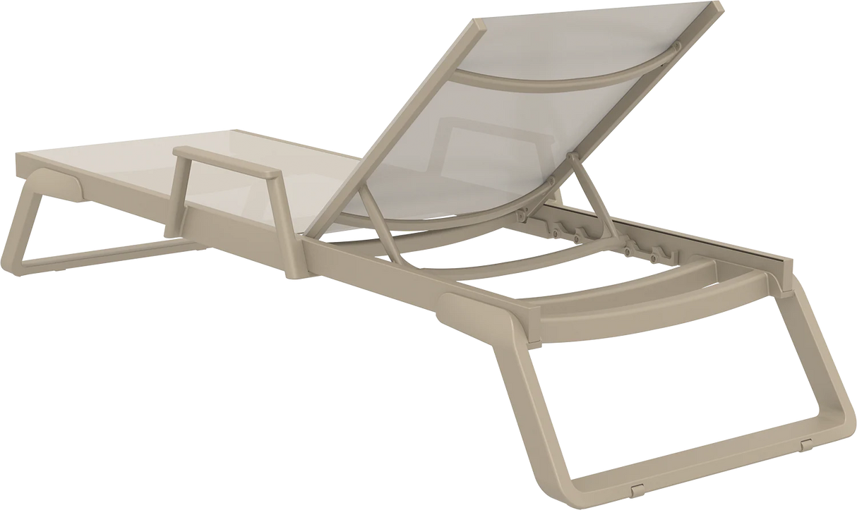 FL Siesta Tropic Sun Lounger Armrest