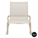 FL Pacific Hospitality Outdoor Stackable Lounge Chair