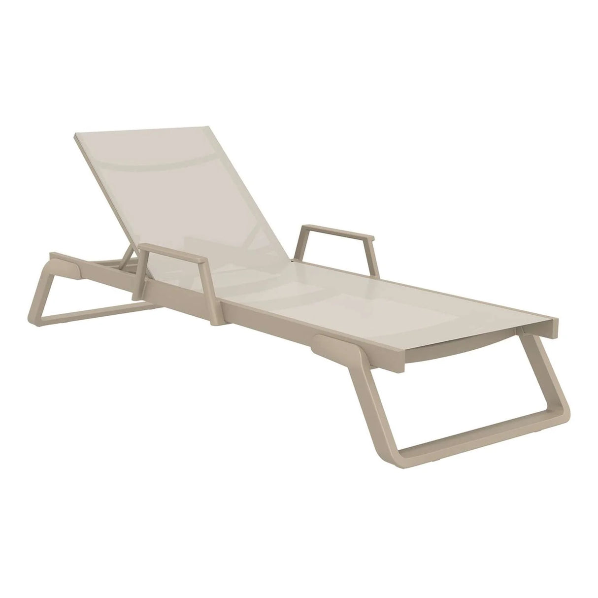 FL Siesta Tropic Sun Lounger Armrest