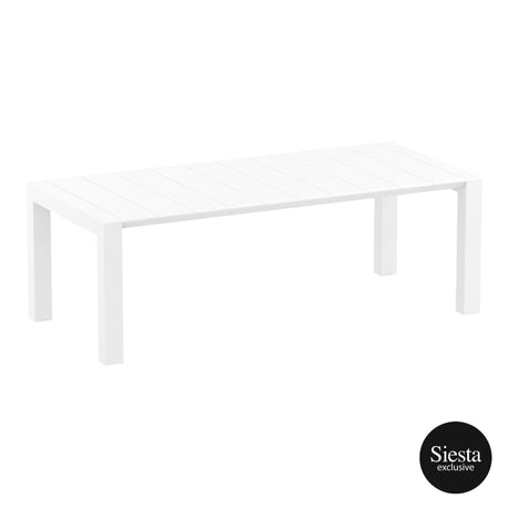 FL 7 Piece Outdoor Extendable Dining Table Setting with Florida Rattan Chair