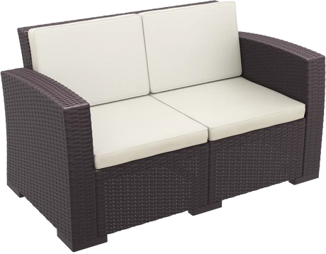 FL Monaco Hospitality Outdoor 2 Seater Lounge with Cushion