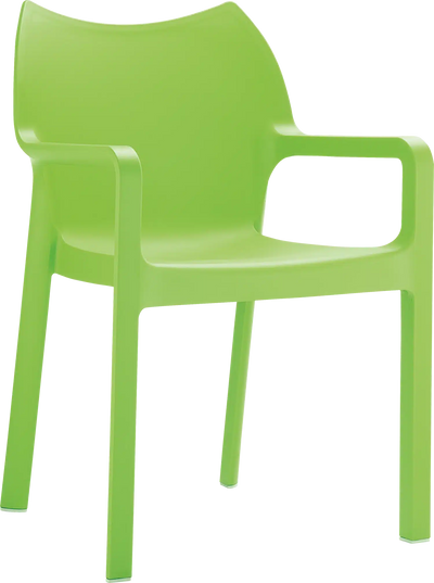 FL Diva Hospitality Stackable Outdoor Chair
