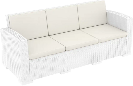 FL Monaco Hospitality Outdoor 3 Seater Lounge with Cushion