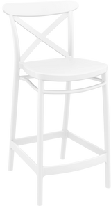 FL Crossback Hospitality Outdoor Counter Stool