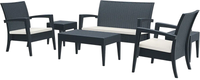 FL Miami Tequila Hospitality Outdoor Lounge Sofa Set