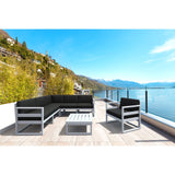 FL Mykonos Hospitality Outdoor Corner Loungeset with Cushions