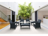 FL California Hospitality Outdoor Tub Chair with Cushion