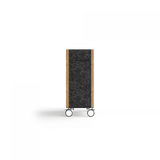 OL Rover Mobile Rubbish Bin  with Acoustic Pinnable Board