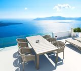 FL Siesta Portofino Hospitality Outdoor Stackable Armchair