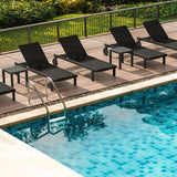 FL Casablanca Hospitality Stackable Sunlounger