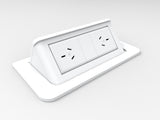CM Pop Up In Desk 2 GPO Module with L3D Splitter