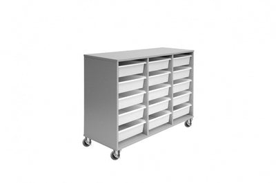 DD Cannon 15 Mobile Tote Box Melamine Trolley