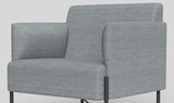 OL Avalon Fabric Upholstered Reception Area Armchair