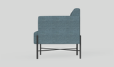 OL Avalon Fabric Upholstered Reception Area 3 Seater Sofa