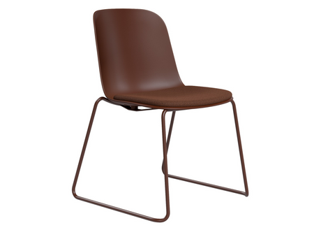 DD Juno Plastic Shell Sled Base Breakout Chair