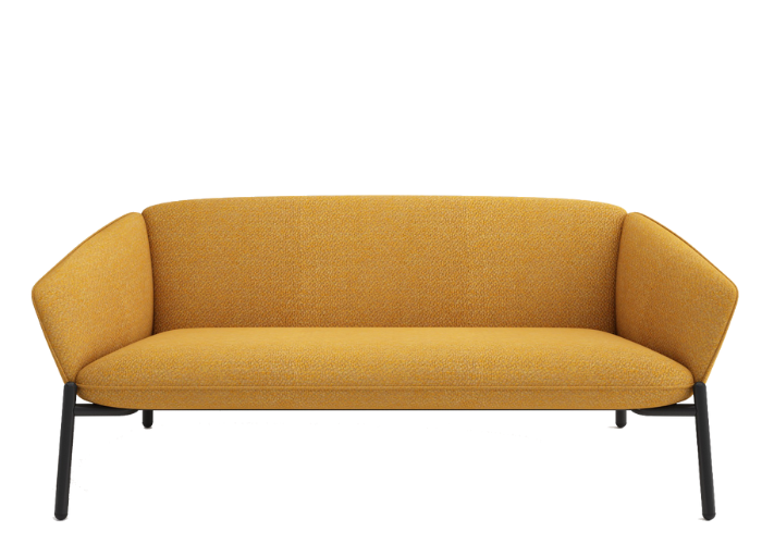 DD Lexi Fabric Upholstered 2 Seater Reception Area Lounge