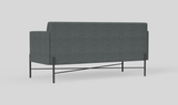 OL Avalon Fabric Upholstered Reception Area 2 Seater Sofa