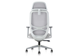 DD Nova Mesh Back Light Grey Task Chair with Headrest