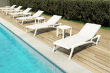 FL Pacific Hospitality Stackable Sunlounger