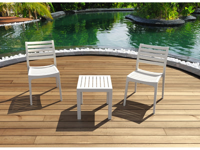 FL Ares 3 Piece Outdoor Lounge Setting with Ocean Side Table
