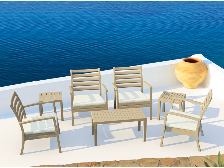 FL Artemis Hospitality Outdoor Armchair with Seat Cushion