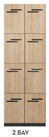 DD 1800mm High 4 Door Locker