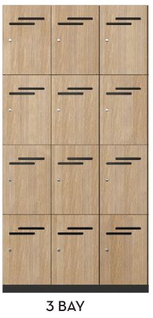 DD 1800mm High 4 Door Locker