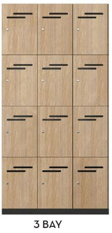 DD 1800mm High 4 Door Locker