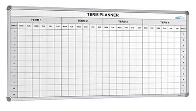 VC 4 Term School Planner Whiteboard