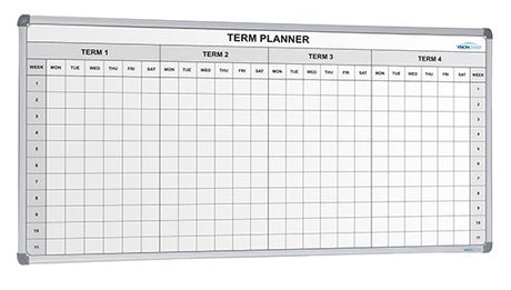 VC 4 Term School Planner Whiteboard