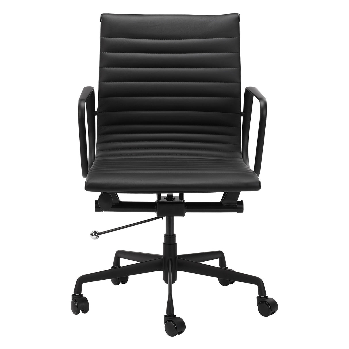 DD Berkeley Boardroom Chair in Black Base & Black Seat